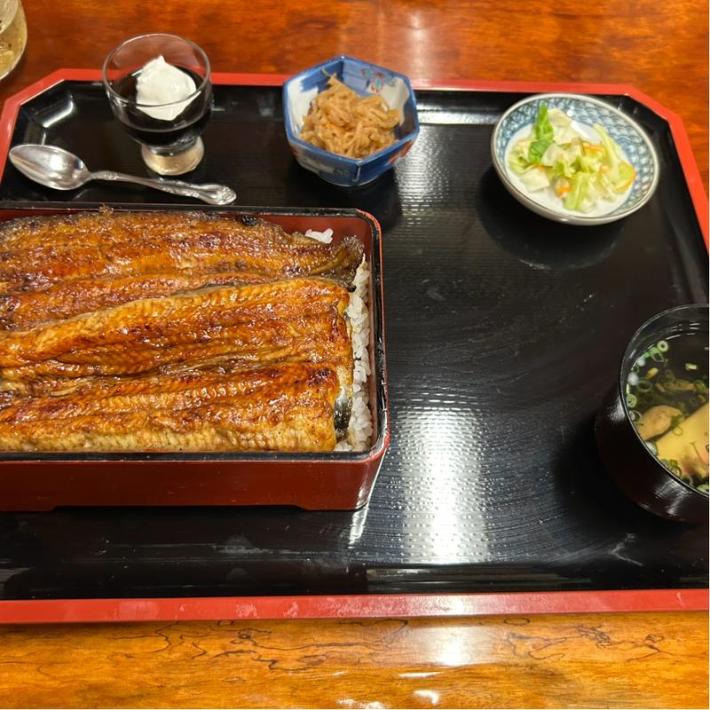 特上うな重(うなぎ　錦水 )