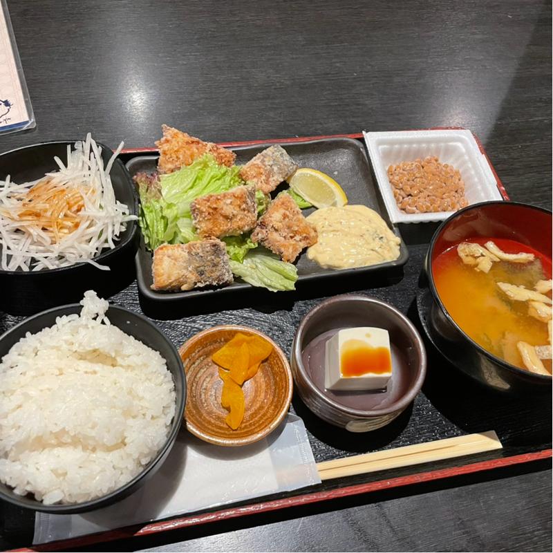 日替わり定食(川崎のひもの屋)