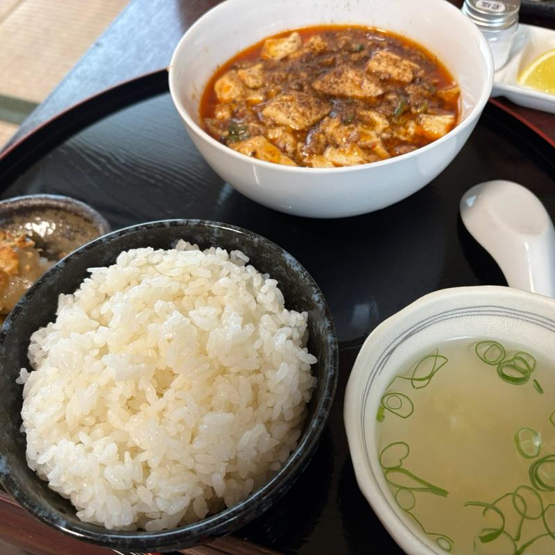 麻婆豆腐セット(旬彩中華工房)