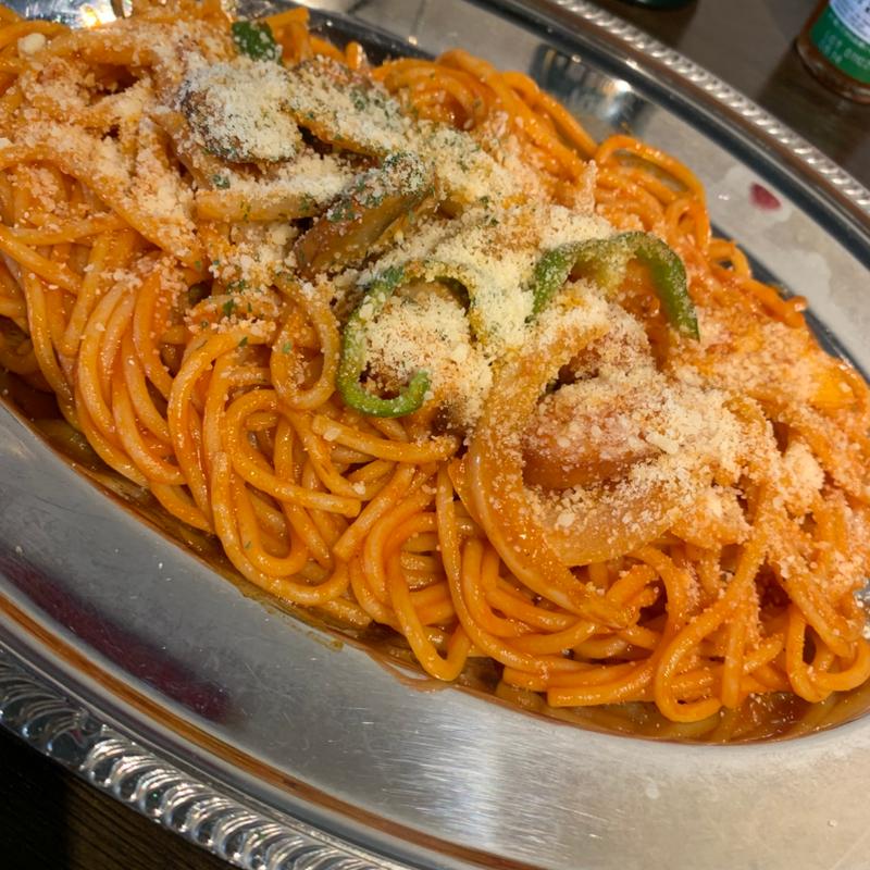 ナポリタン(喫茶さかもと)