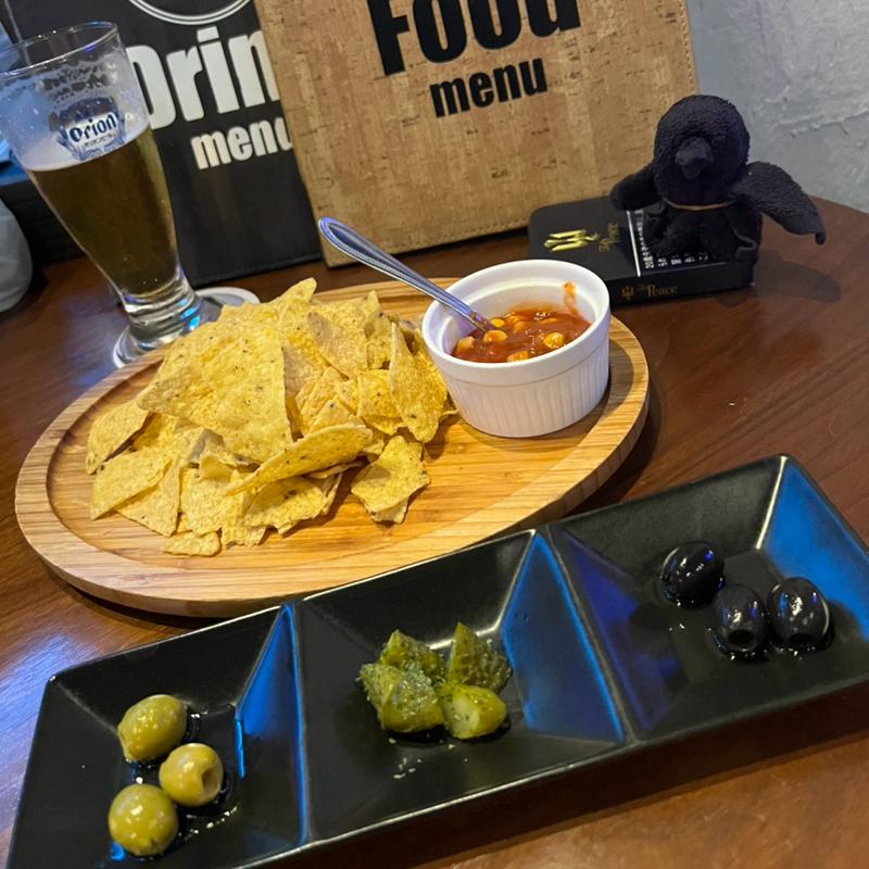 オリーブ　ピクルス　トルティーヤチップス(Penguin Bar Fairy （ペンギンバー フェアリー）)