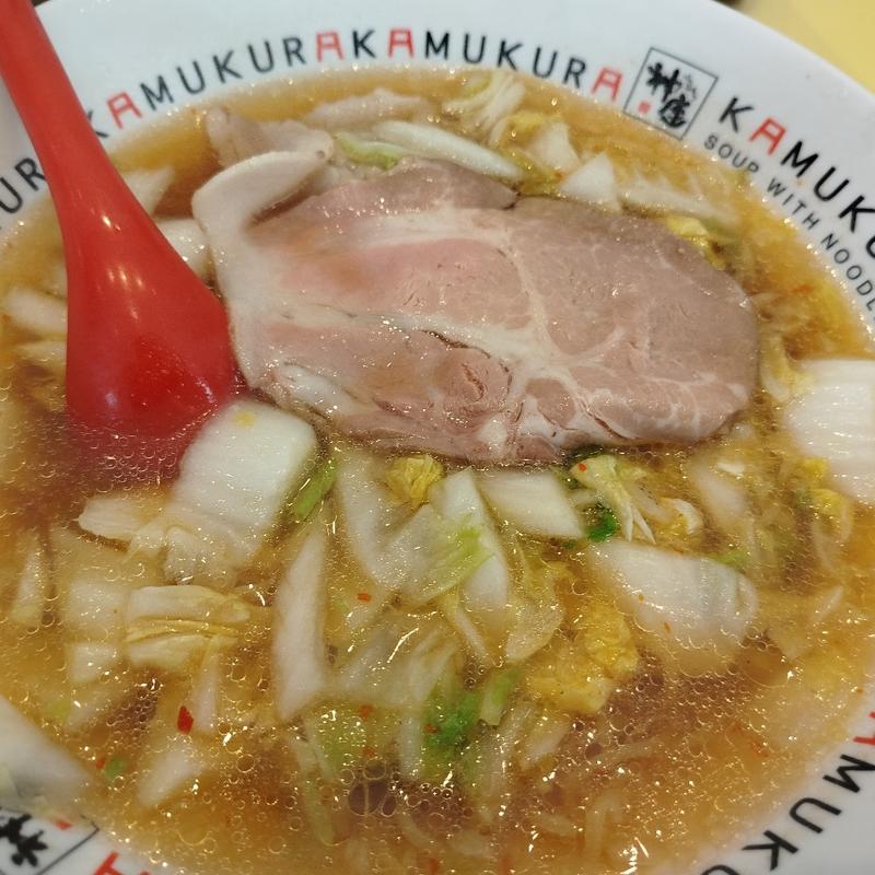 おいしいラーメン(どうとんぼり神座 渋谷店)