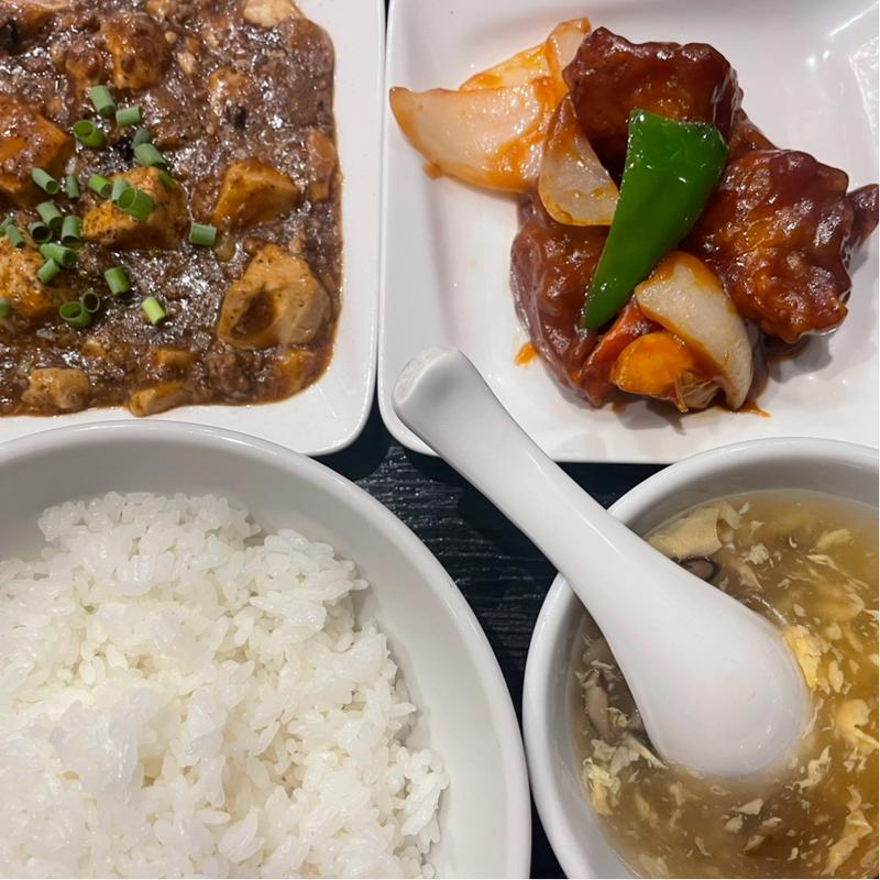 日替わりランチ(味の中華 羽衣 銀座本店)