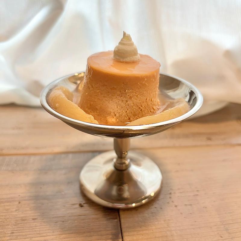 桃プリン(みつまた喫茶店)