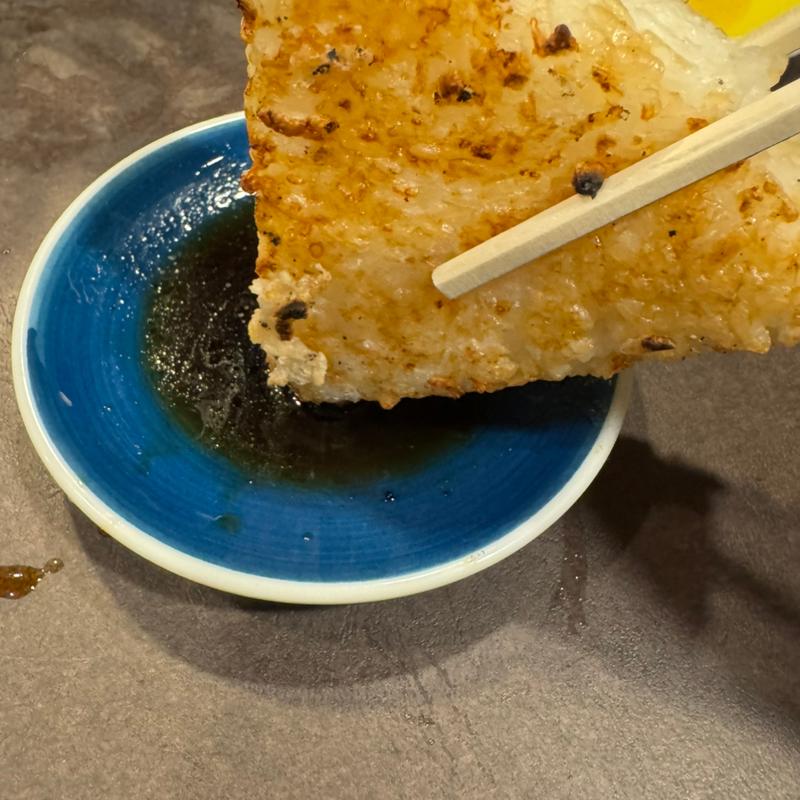 焼おにぎり(やきとりの名門秋吉 西中島店)