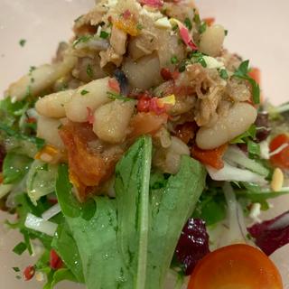 白いんげん豆とツナのサラダ (国立文流)