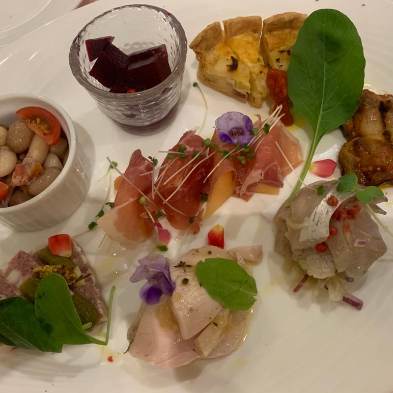 前菜の盛り合わせ(国立文流)