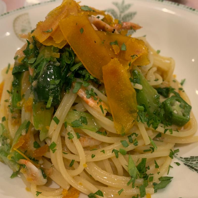 カラスミのパスタ(国立文流)