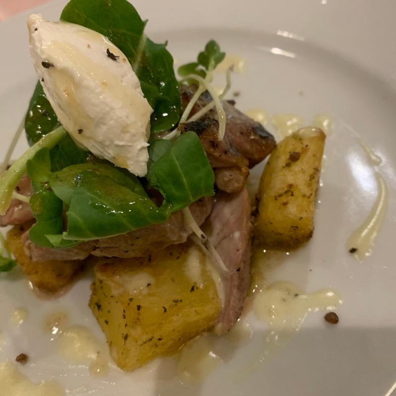 豚肩ロースの燻製グリル(国立文流)