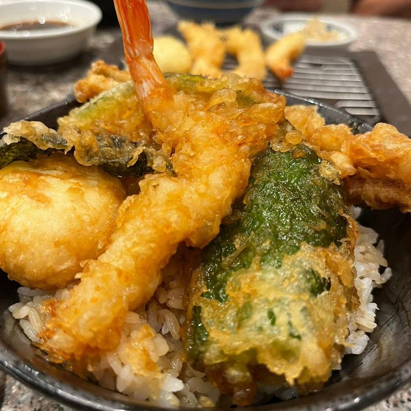 お勧め天丼(瀬戸内てんぷら 味の一代)