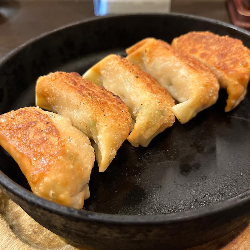 博多鉄板餃子（小5個）(九州熱中屋 四条大宮LIVE )