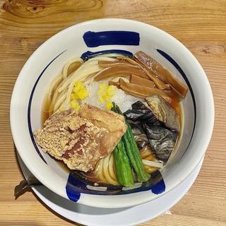 夏野菜のさっぱり鬼おろし冷やし麺 大盛