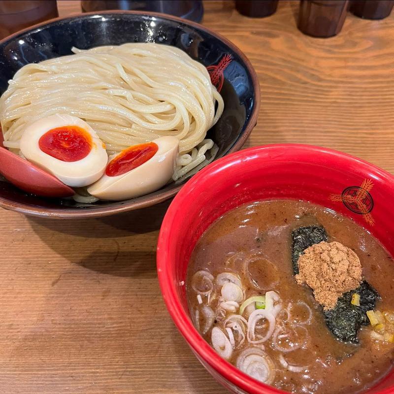濃厚つけ麺 味玉(つけ麺専門店 三田製麺所 三田本店)