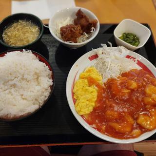 エビチリセット ご飯大