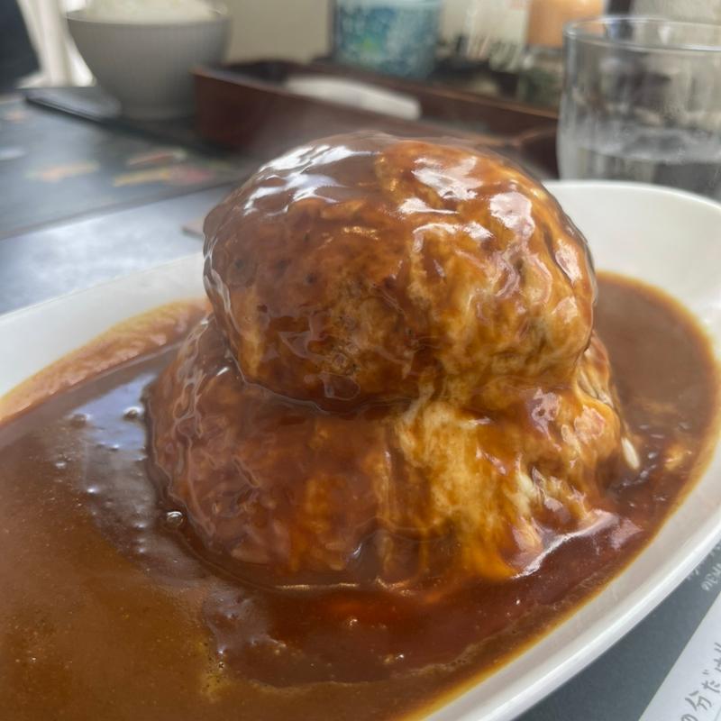 チーズオーブン焼きハンバーグ(ばくばく亭 )