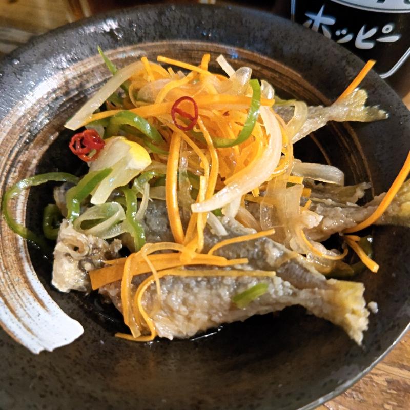 豆アシの南蛮漬け(のげちゃん)