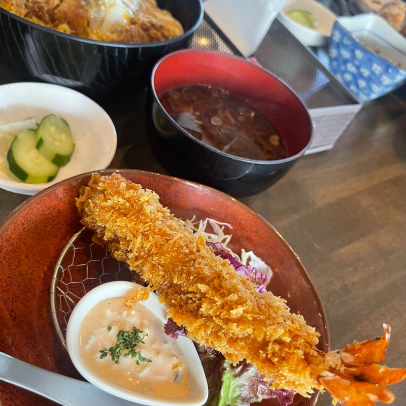 海老フライ(蒲田とんかつ 富善)