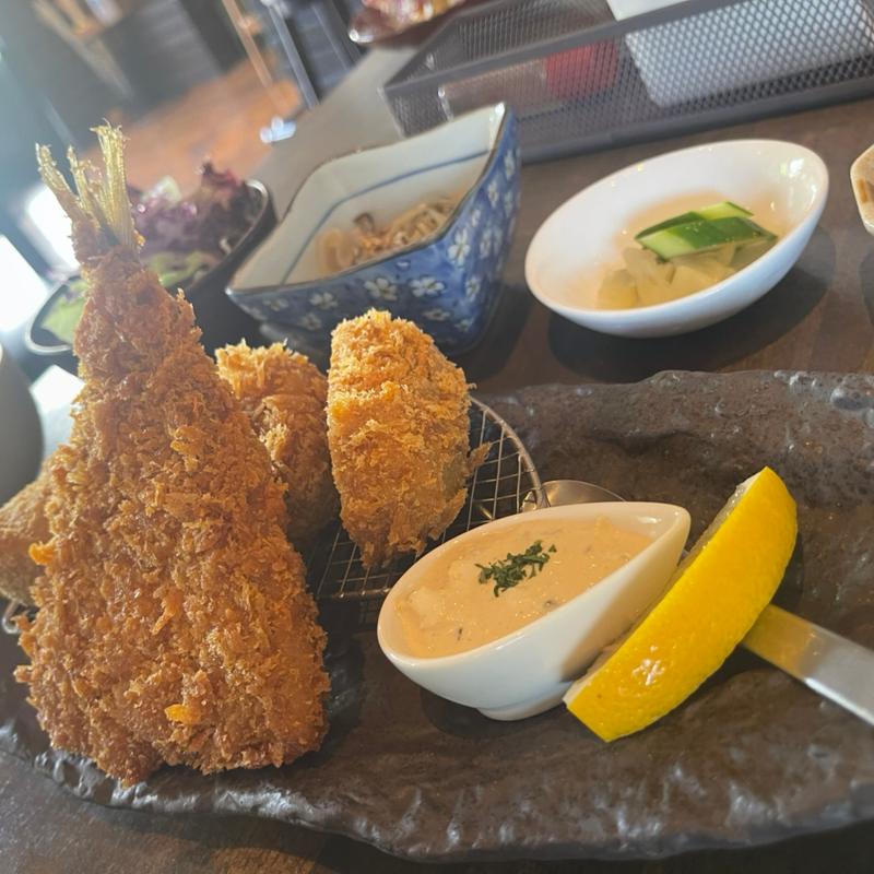 スタミナかつ膳　鯵(蒲田とんかつ 富善)