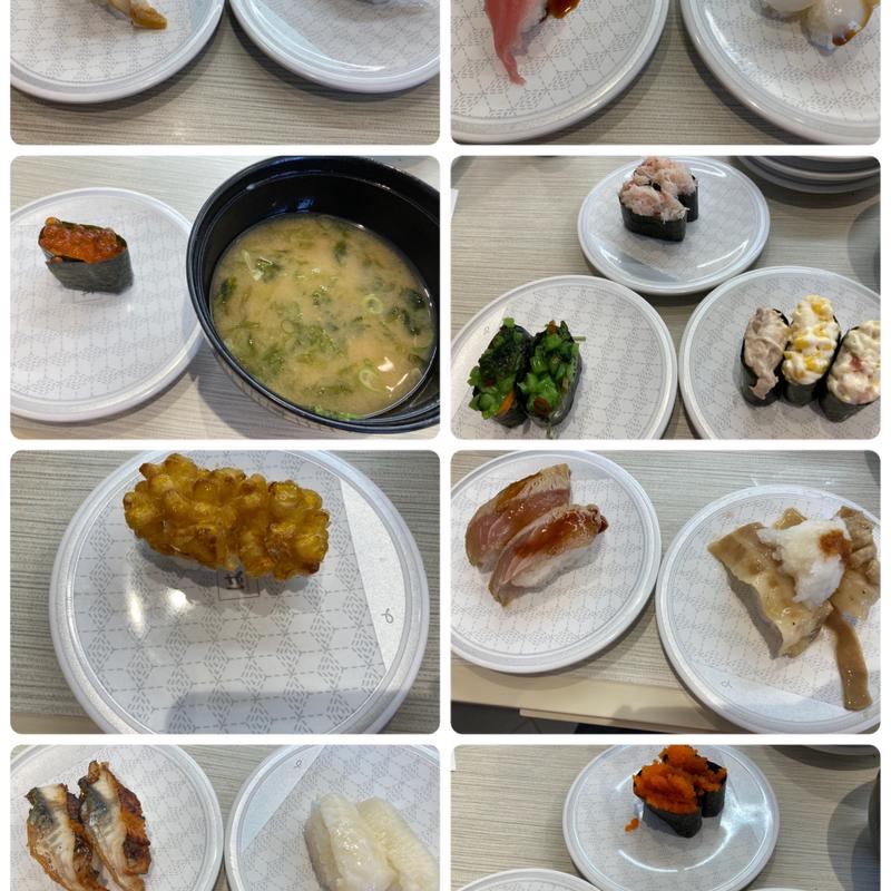 腹いっぱい(はま寿司 熊本佐土原店)