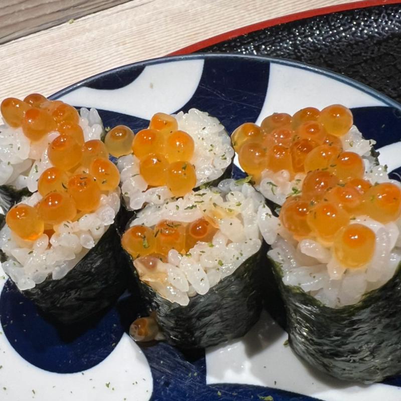 いくら細巻き(江戸前寿司 叶和（とわ）)
