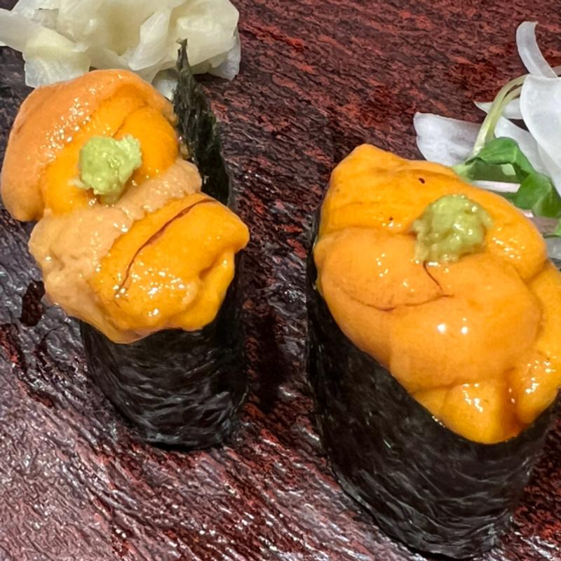 うに軍艦巻き(江戸前寿司 叶和（とわ）)