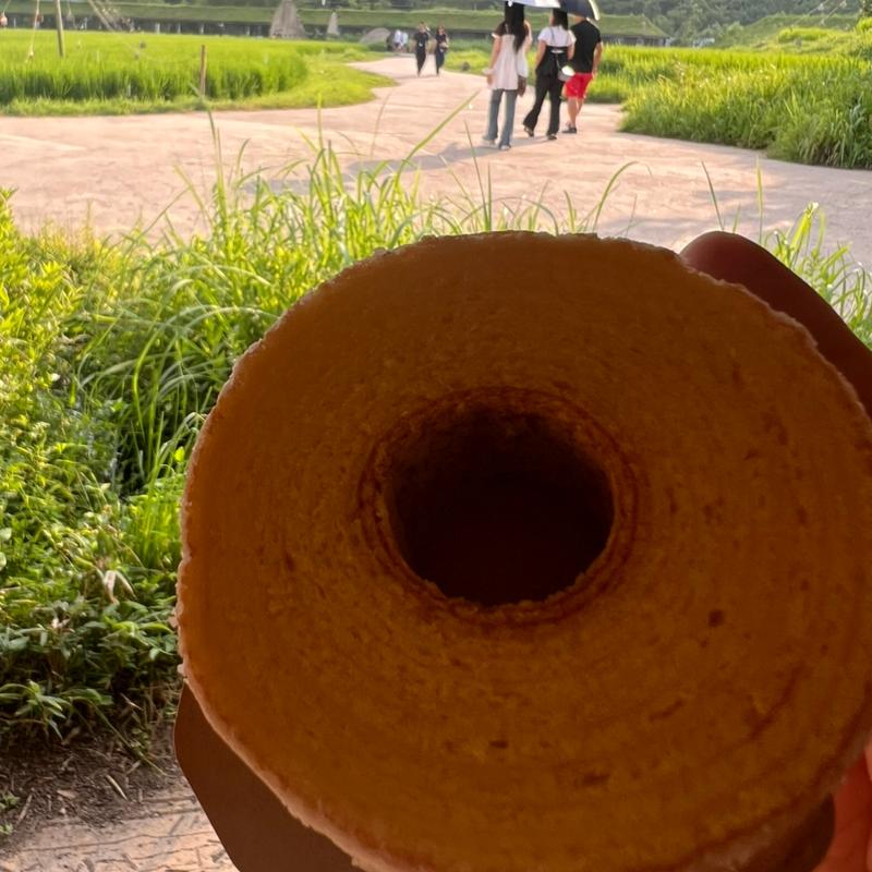 焼きたてバームクーヘン(ラ コリーナ近江八幡 バームファクトリー)