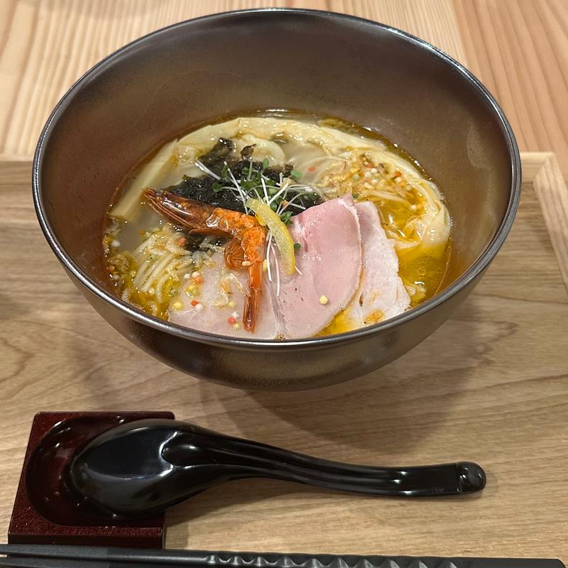 鯛と海老の香味らーめん渚(麺場かもめ)