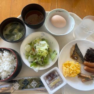 朝食ビュッフェ