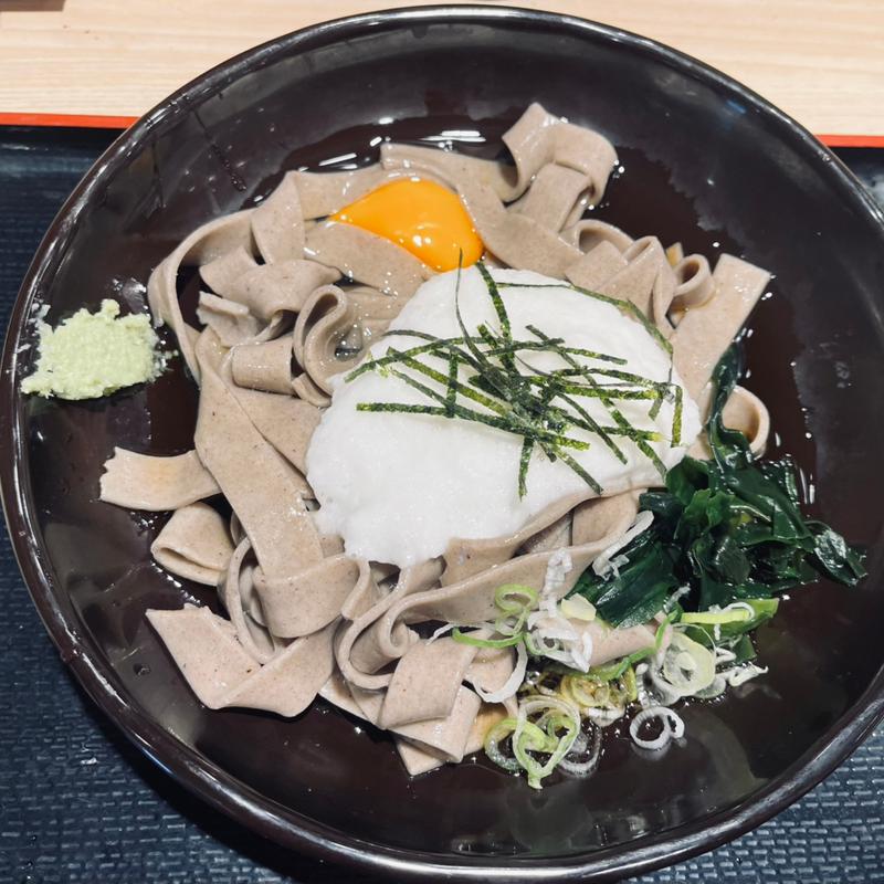 とろろ生卵(吉そば 代々木店)