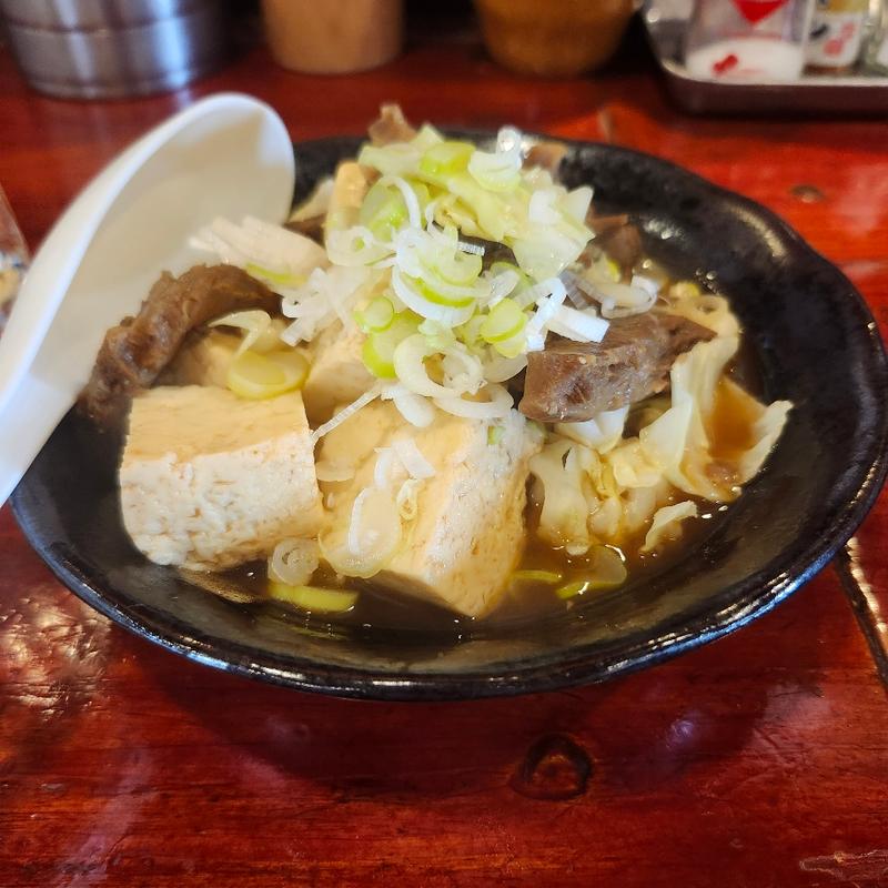 牛すじ豆腐　限定(串カツ酒場 ごんぞう)