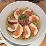 いちじくとハモンセラーノの冷やし鶏Soba