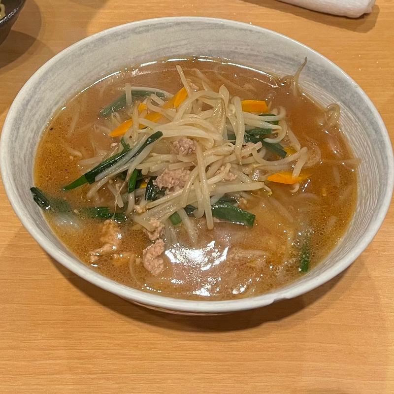 味噌ラーメン(中華ラーメン うえだ)