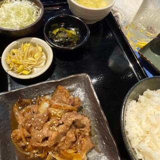 国産牛カルビ焼きランチ(焼肉たかやま 港南台店)