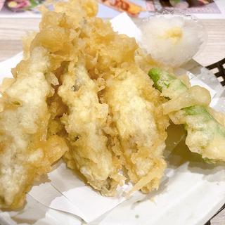 稚鮎の天ぷら(はな膳 三咲店)