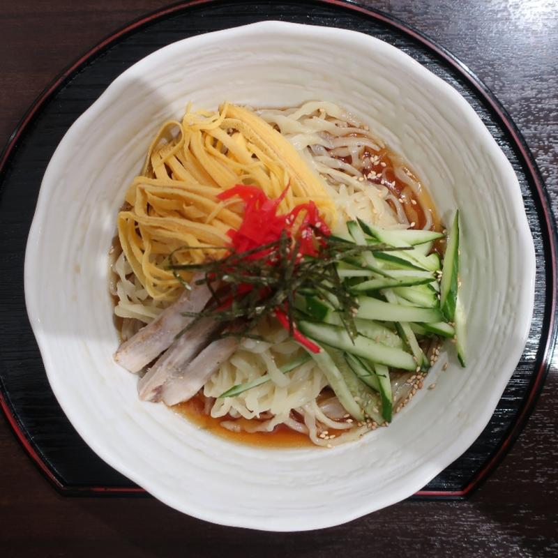 冷やし中華(手打らーめん満月)