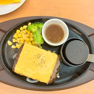 ビーフハンバーグステーキチェダーチーズ