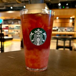 クラフトジューシーピーチティー(スターバックスコーヒー 銀座 蔦屋書店)