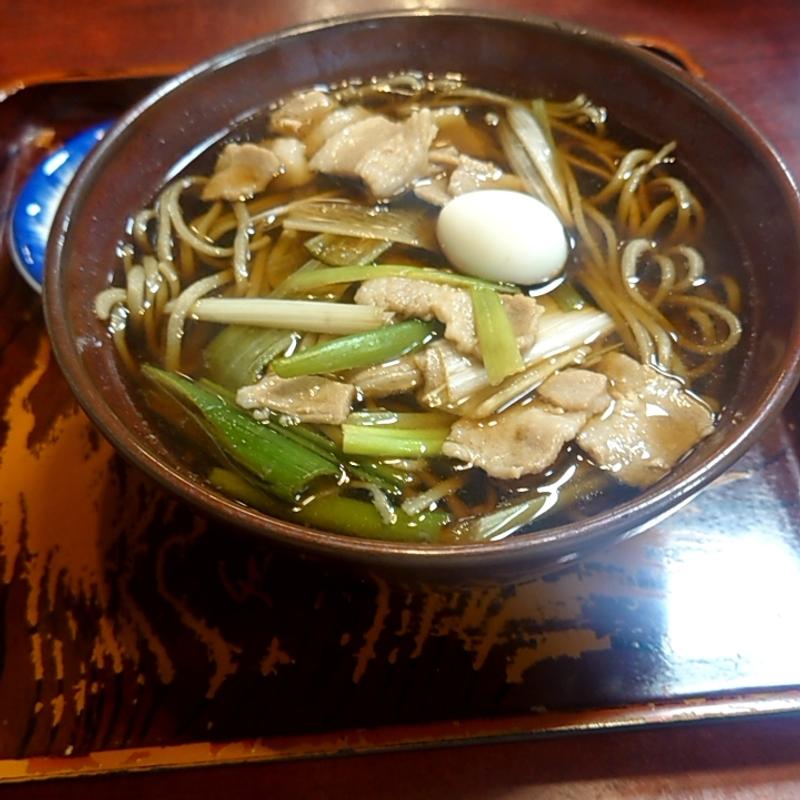 肉なんばんそば(日本橋長寿庵)