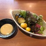 女子限定膳「葵」（バーニャカウダ）
