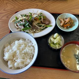にらレバー炒め定食(栗原食堂 )