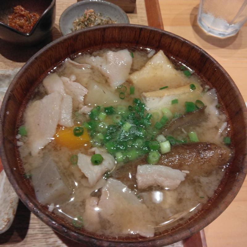 豚汁(アコメヤ食堂渋谷東急プラザ)