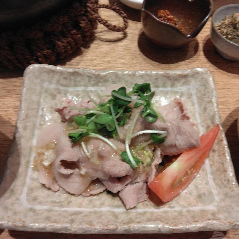 豚しゃぶ風(アコメヤ食堂渋谷東急プラザ)