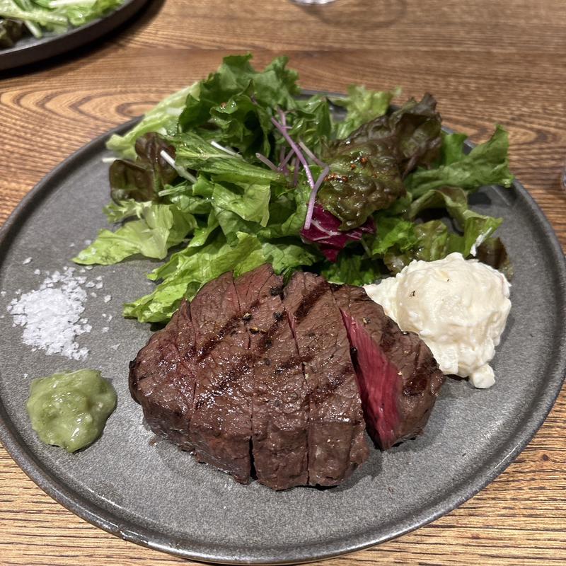 国産牛赤身肉のグリル(bistro & grill me at park)