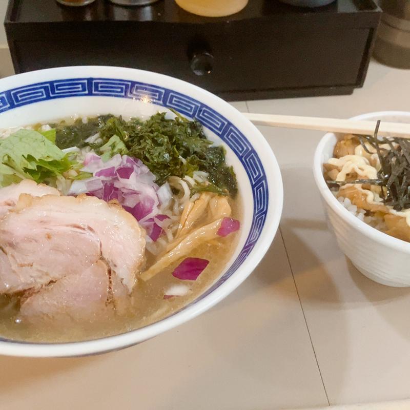 柚子塩冷やしラーメン(夢を語れ 山梨)