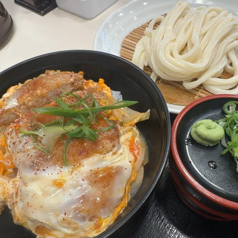 ざるカツ丼セット(讃岐屋 八丁堀店 （さぬきや）)