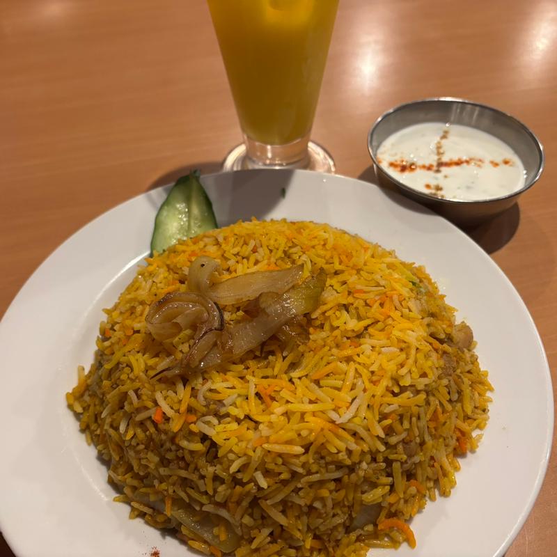 チキンビリヤニセット(ナマステ朝霞アジアン ダイニング ＆ バー)