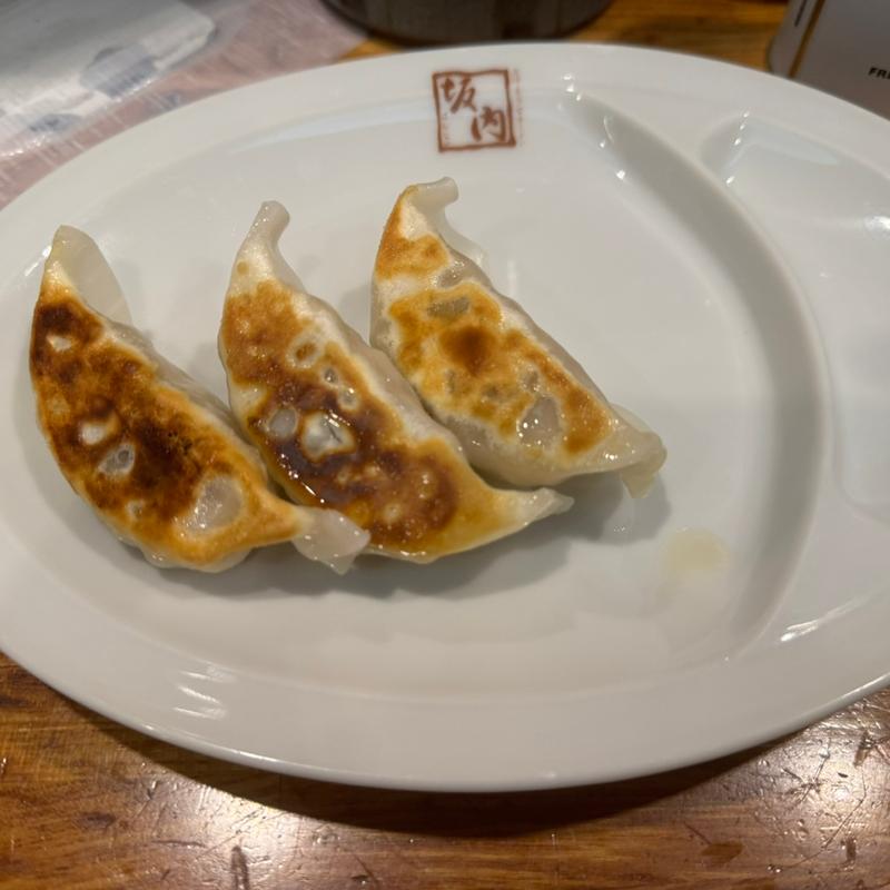 餃子3個(喜多方ラーメン 坂内 歌舞伎町店)