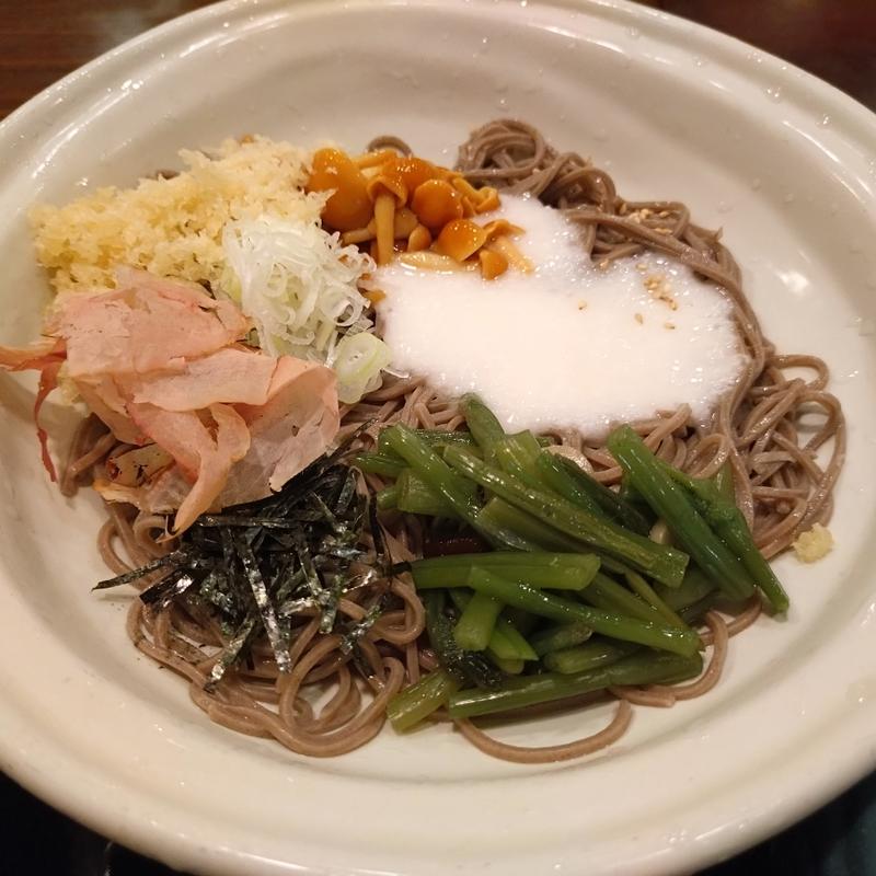 冷し山菜とろろそば(そじ坊 イトーヨーカドー大井町店 （そじぼう）)