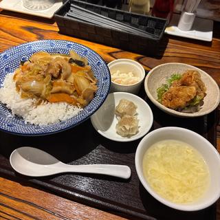 ランチセットA(恵比寿餃子 大豊記 西新宿)