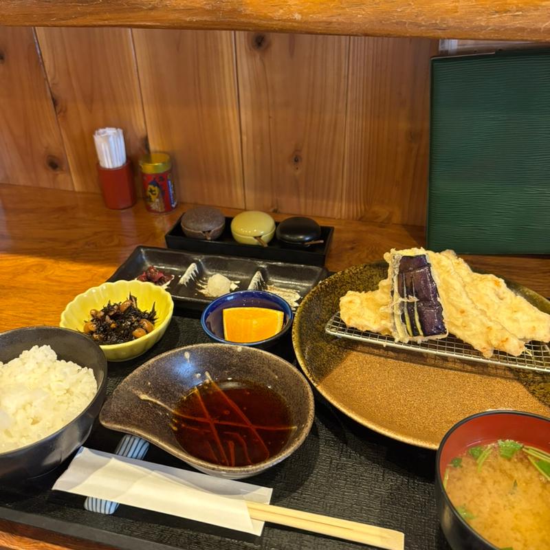 ヘルシー定食(天麩羅 ふたば )